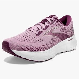 Brooks Glycerin 20 road-running shoe sneakers, Mauve/ Grape Wine/ Grey